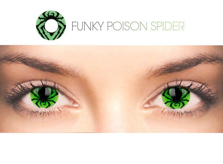 Funky Poison spider  Cosplay Lenses
